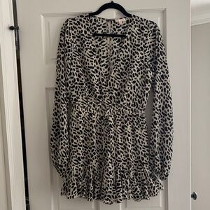 Luxxel Cheetah / Leopard Print Romper